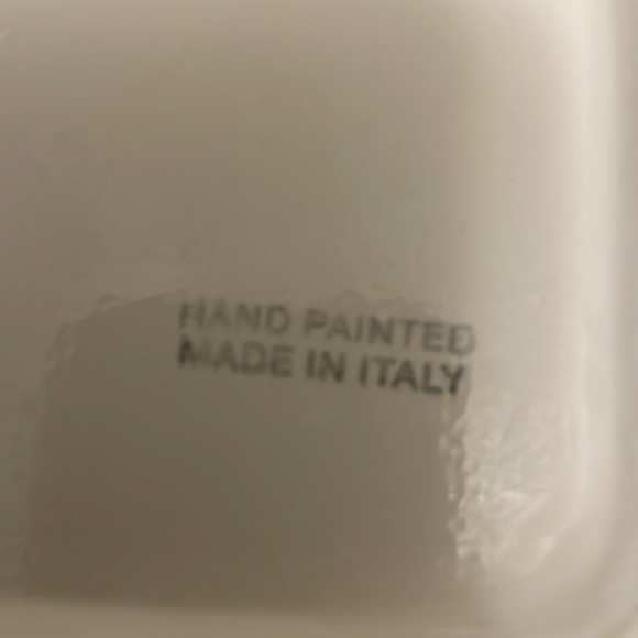 Vintage Ceramic Hand Painted tray - Picture 5 of 5